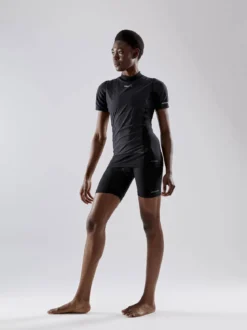 Women's Active Extreme X Wind Boxer Baselayer - Black/Granite