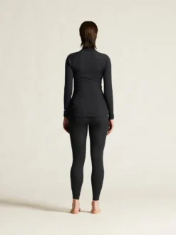 Women's Active Extreme X Zip Baselayer - Black