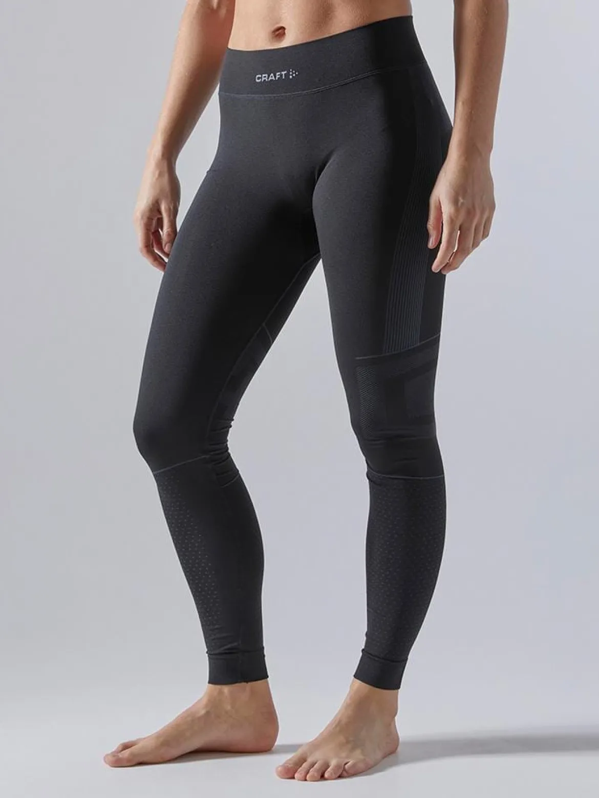 Women's Active Intensity Baselayer Pants - BLACK/ASPHALT