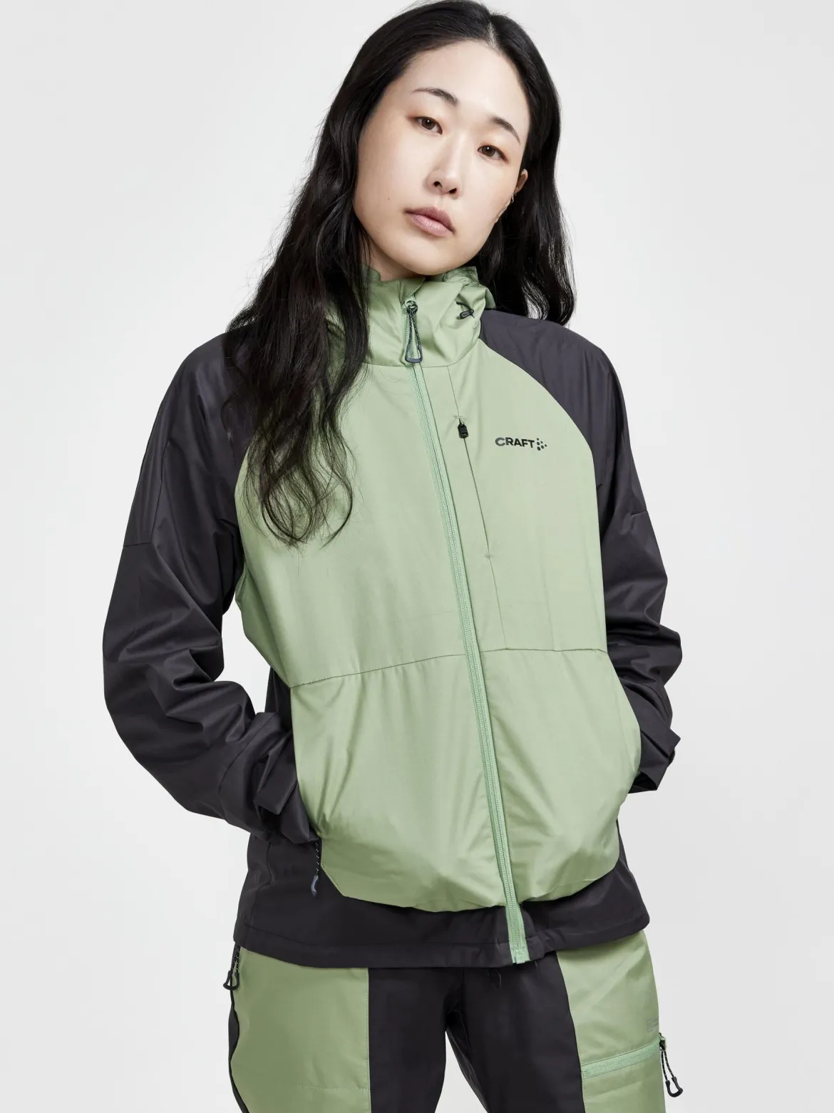 Women's ADV Backcountry Jacket - JADE-SLATE