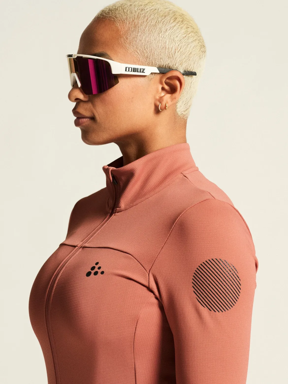 Women's ADV Bike SubZ Longsleeve Jersey - Rosy