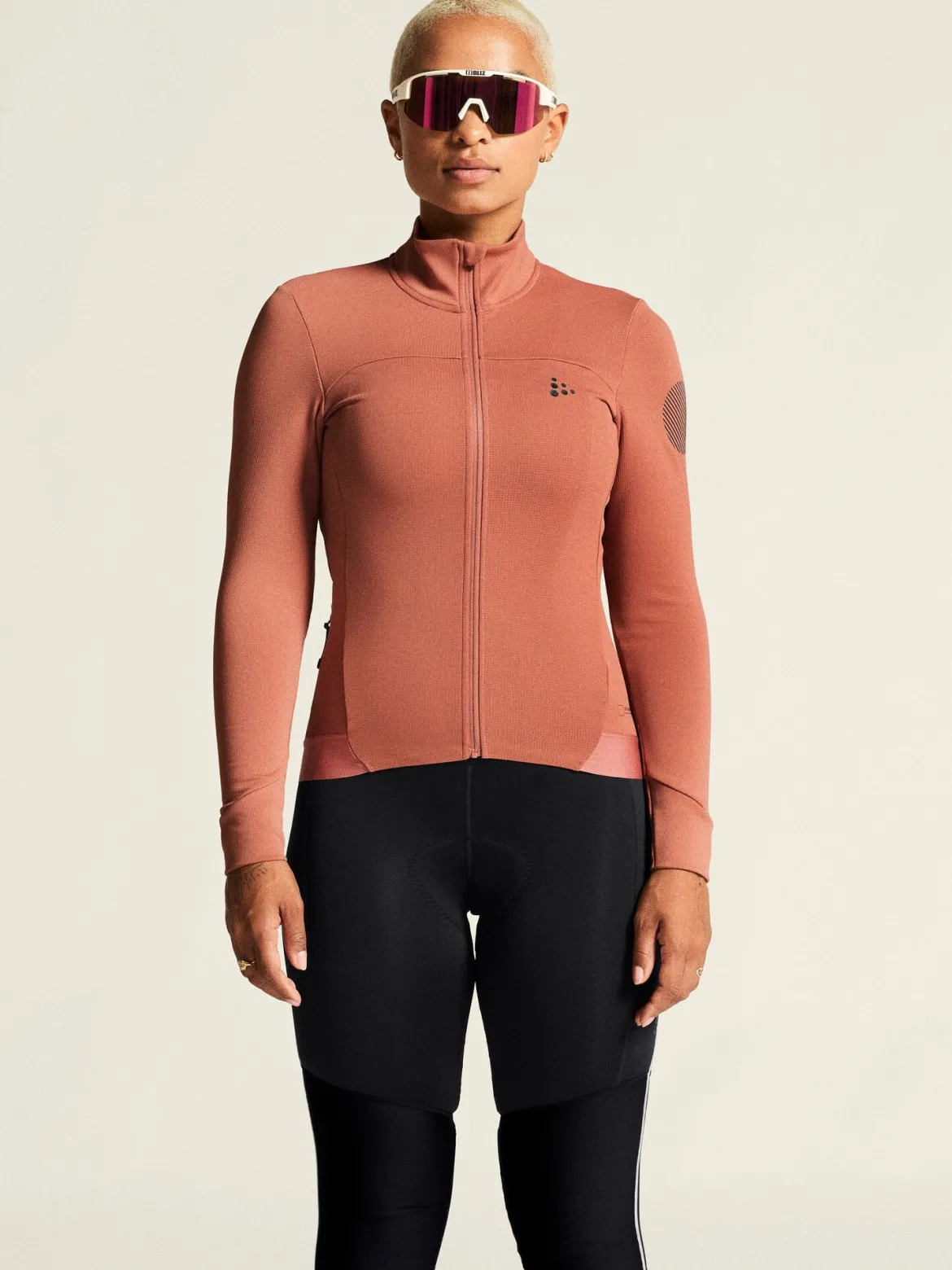 Women's ADV Bike SubZ Longsleeve Jersey - Rosy