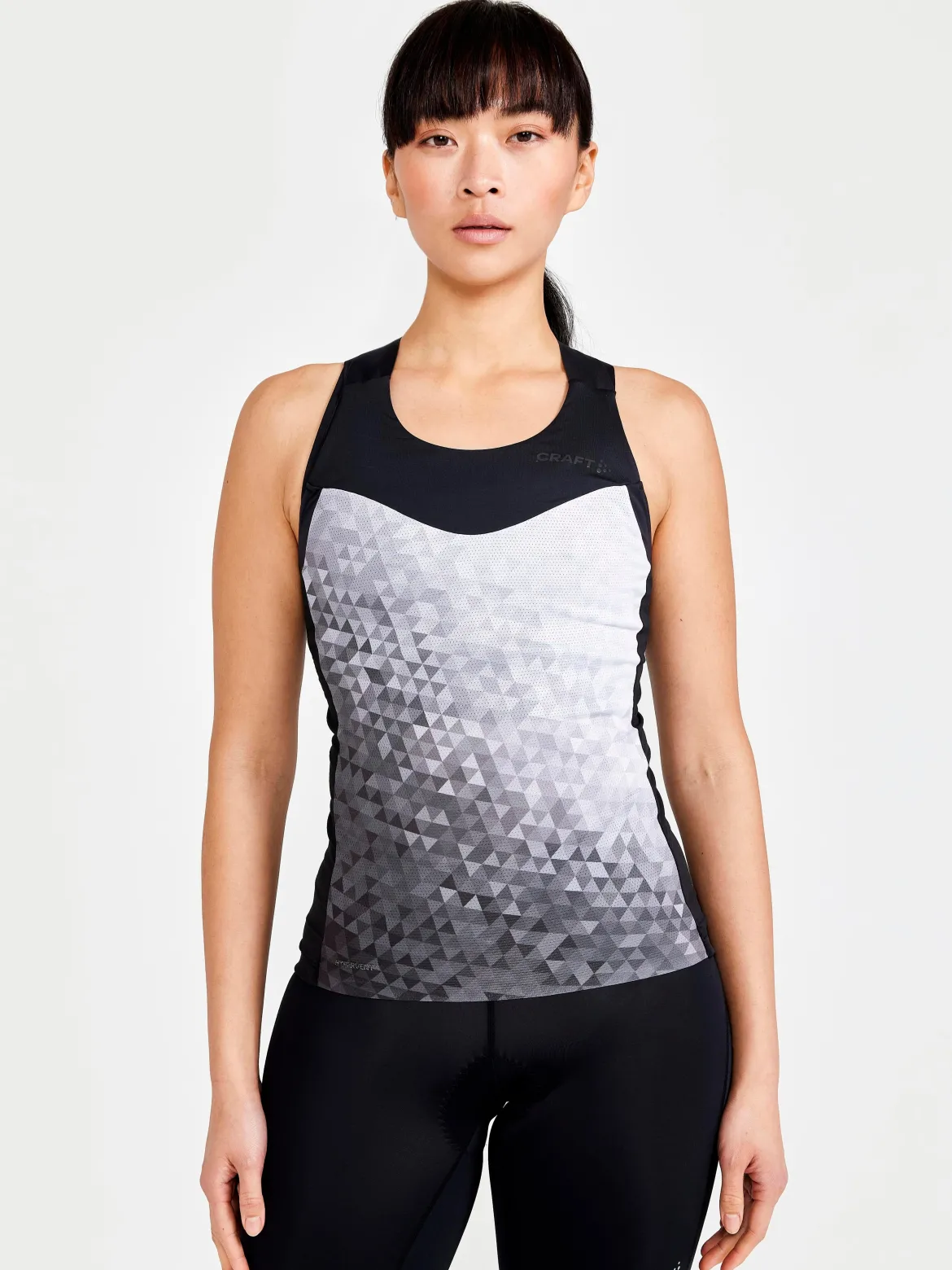 Women's ADV Endur Cycling Singlet - MULTI/BLACK