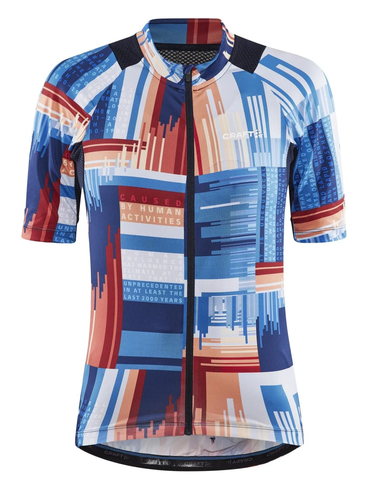Women's ADV Endur Graphic Cycling Jersey - BLAZE/MULTI