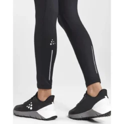 Women's ADV Essence High Waist Warm Tights - Black