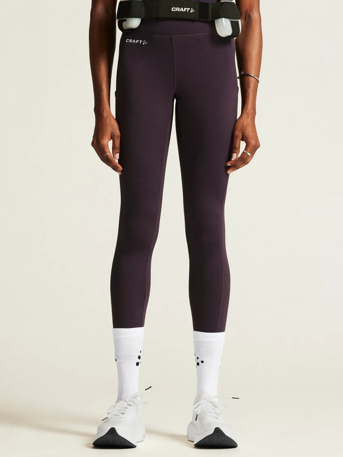 Women's ADV Essence High Waist Warm Tights - Black