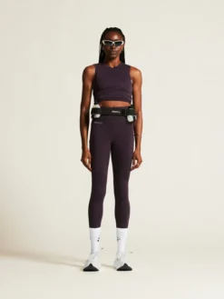 Women's ADV Essence High Waist Warm Tights - DK PLUM