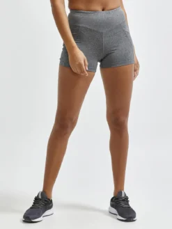 Women's ADV Essence Hot Pant Training Tights - Dk Grey Melange