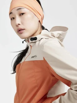Women's ADV Essence Hydro Jacket - RUSTY GLOW-ECRU