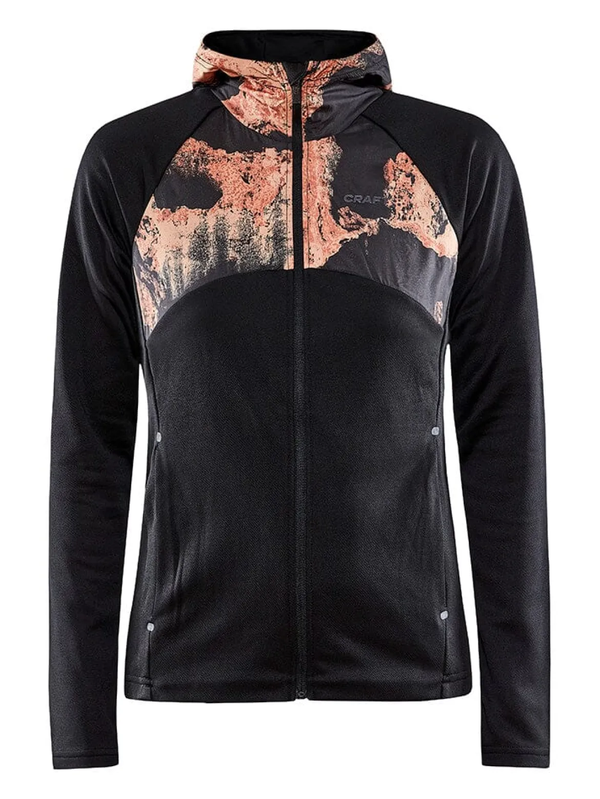 Women's ADV Essence Jersey Hood Jacket - ARROSA-REDDISH