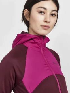 Women's ADV Essence Jersey Hood Jacket - PUNSCH-ROXO