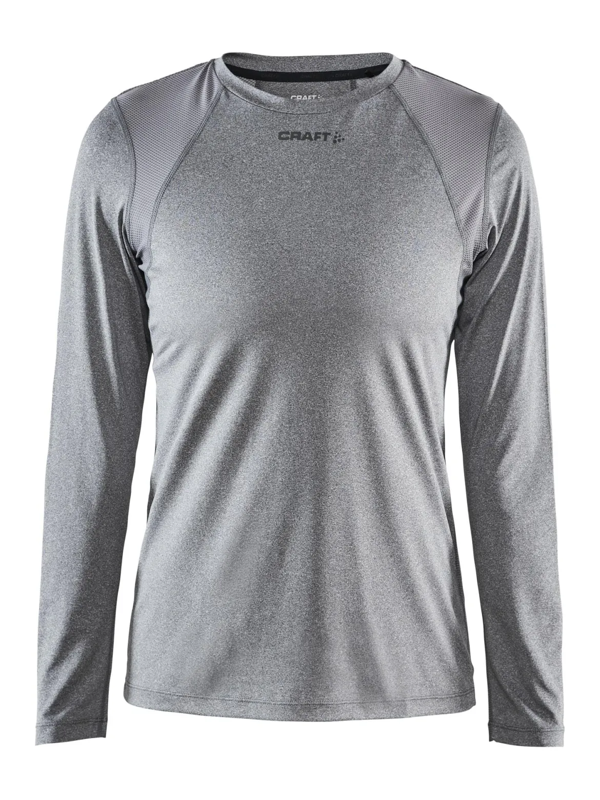 Women's ADV Essence Longsleeve Training Tee - Dk Grey Melange