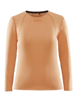 Women's ADV Essence Longsleeve Training Tee - PEACH