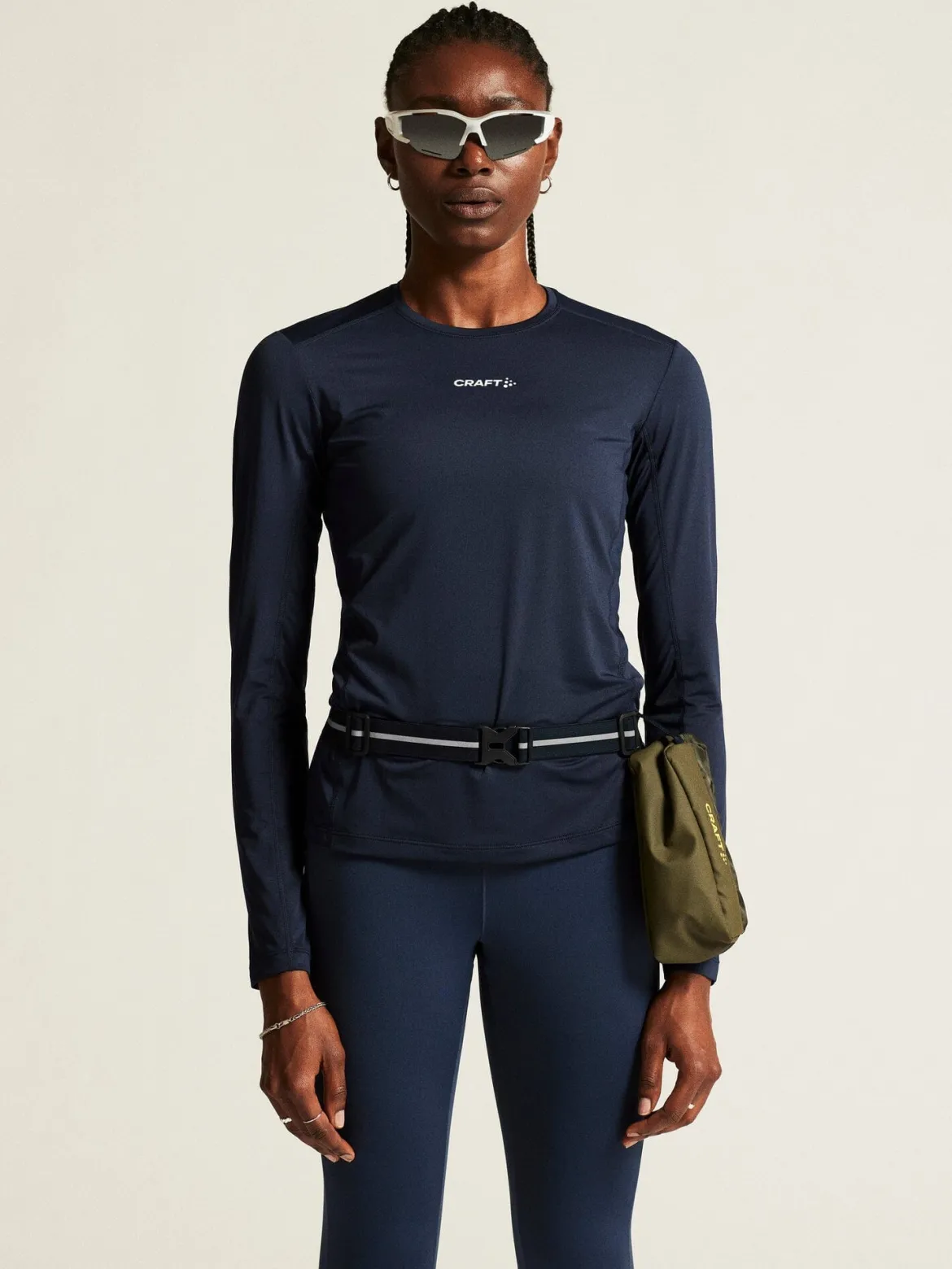 Women's Adv Essence LS Tee 2 - Blaze