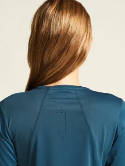 Women's Adv Essence LS Tee 2 - ENSIGN