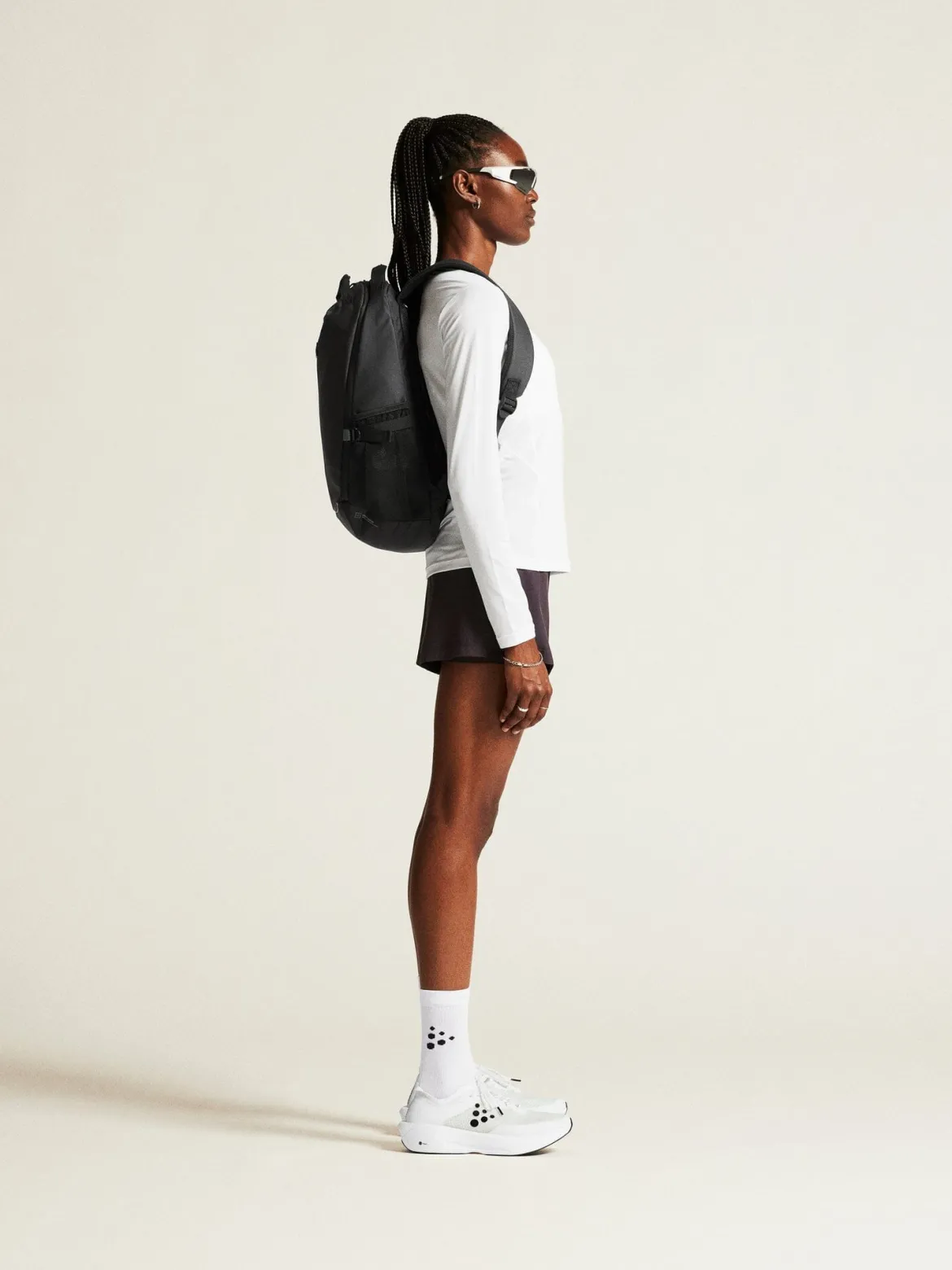 Women's Adv Essence LS Tee 2 - White