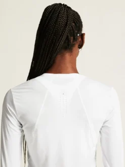 Women's Adv Essence LS Tee 2 - White