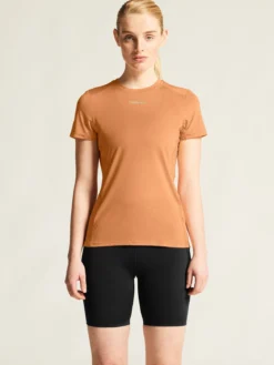 Women's Adv Essence SS Tee 2 - Apricot