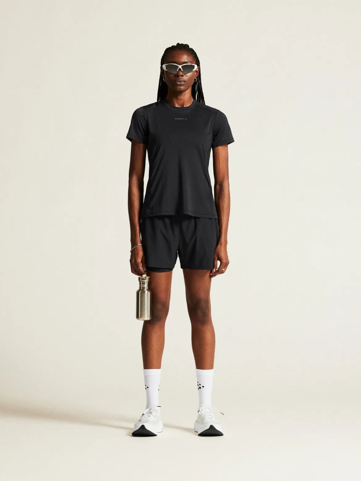Women's Adv Essence SS Tee 2 - Black