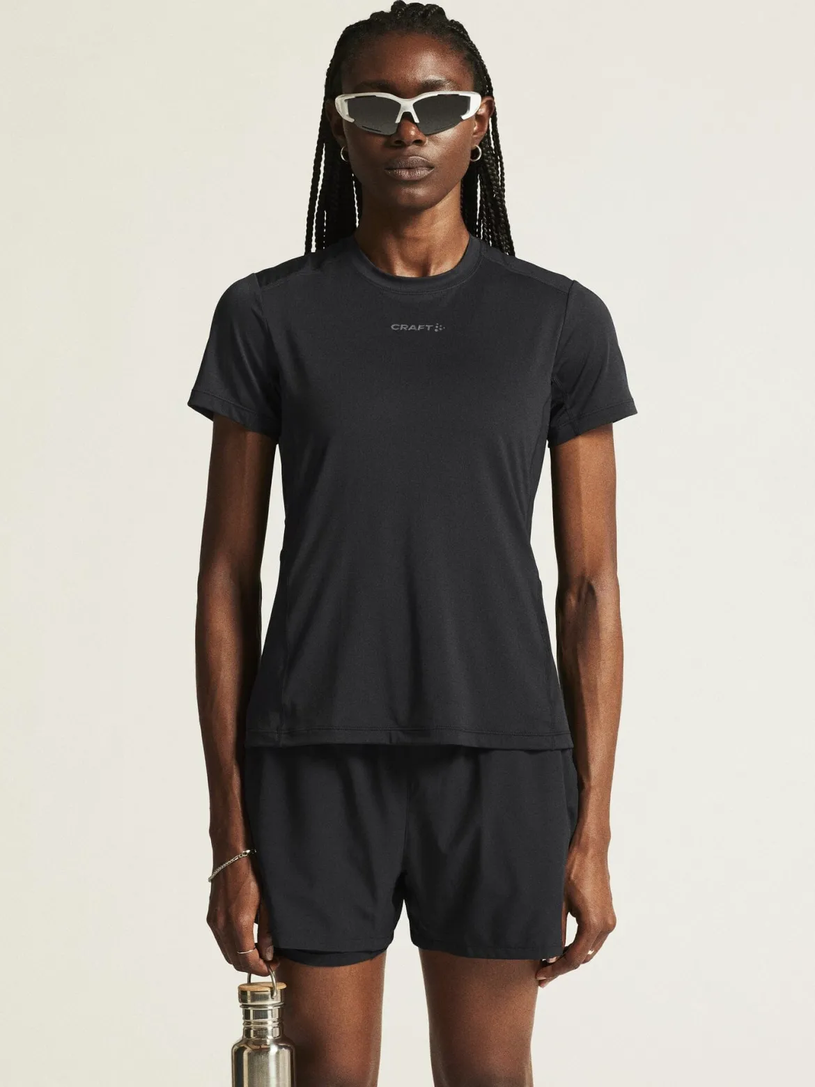 Women's Adv Essence SS Tee 2 - Black