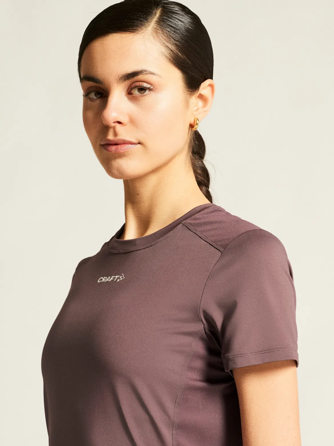 Women's Adv Essence SS Tee 2 - FLINT