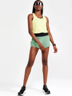 Women's ADV Essence Training Singlet - GIALLO