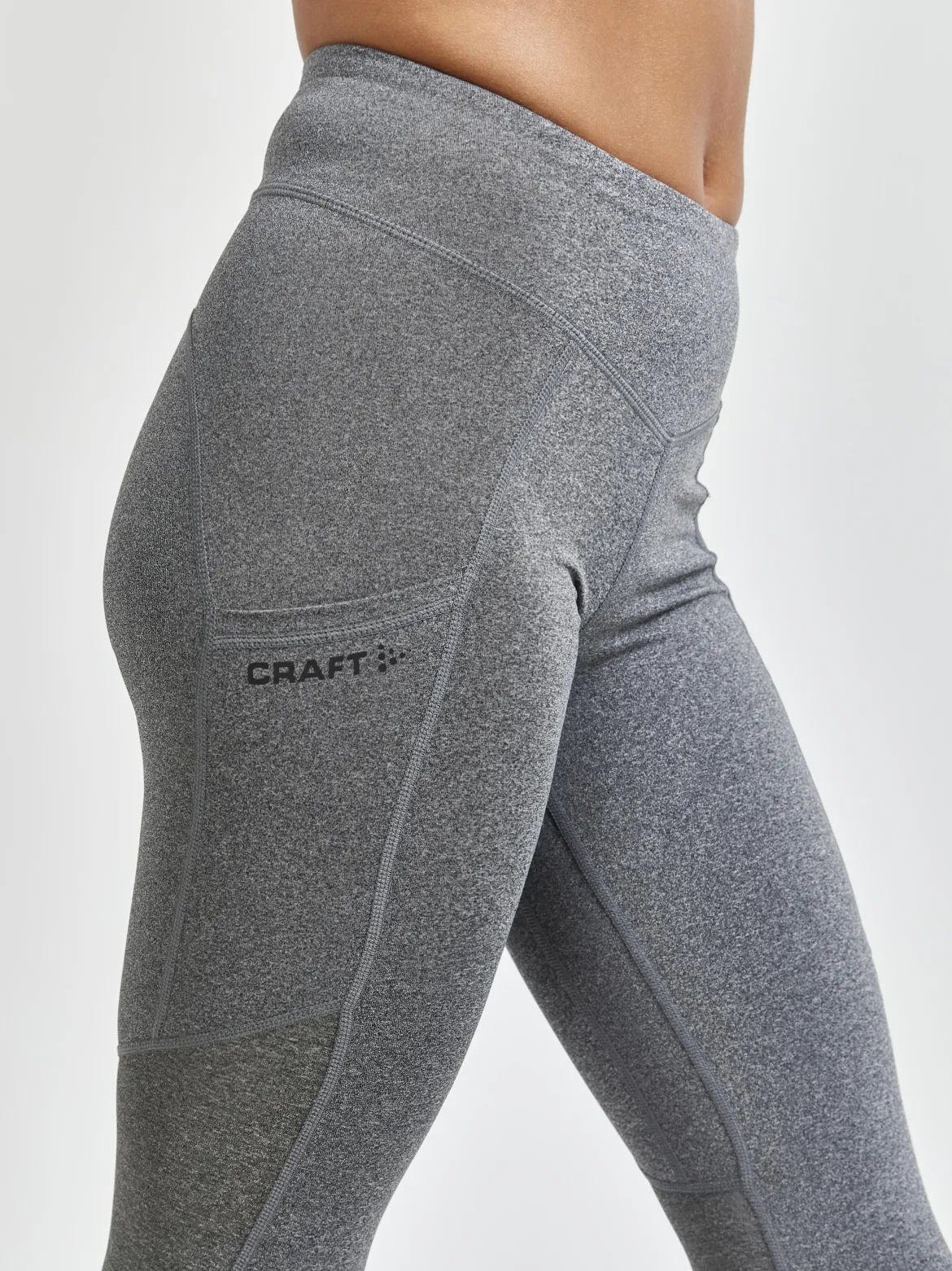 Women's ADV Essence Training Tights - Dk Grey Melange
