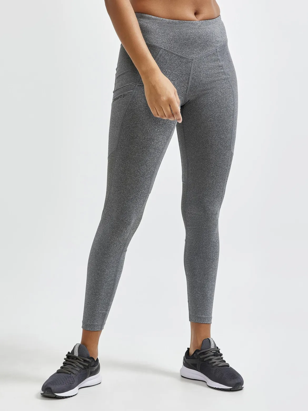 Women's ADV Essence Training Tights - Dk Grey Melange