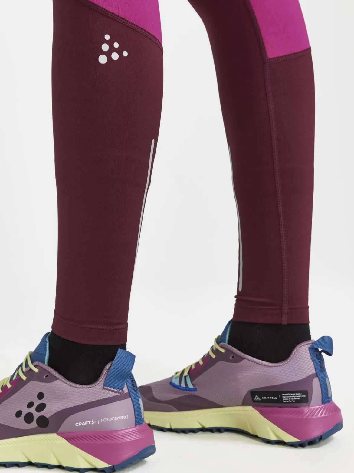 Women's ADV Essence Warm Tights - PUNSCH-ROXO