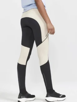 Women's ADV Essence Warm Tights - BLACK-ECRU