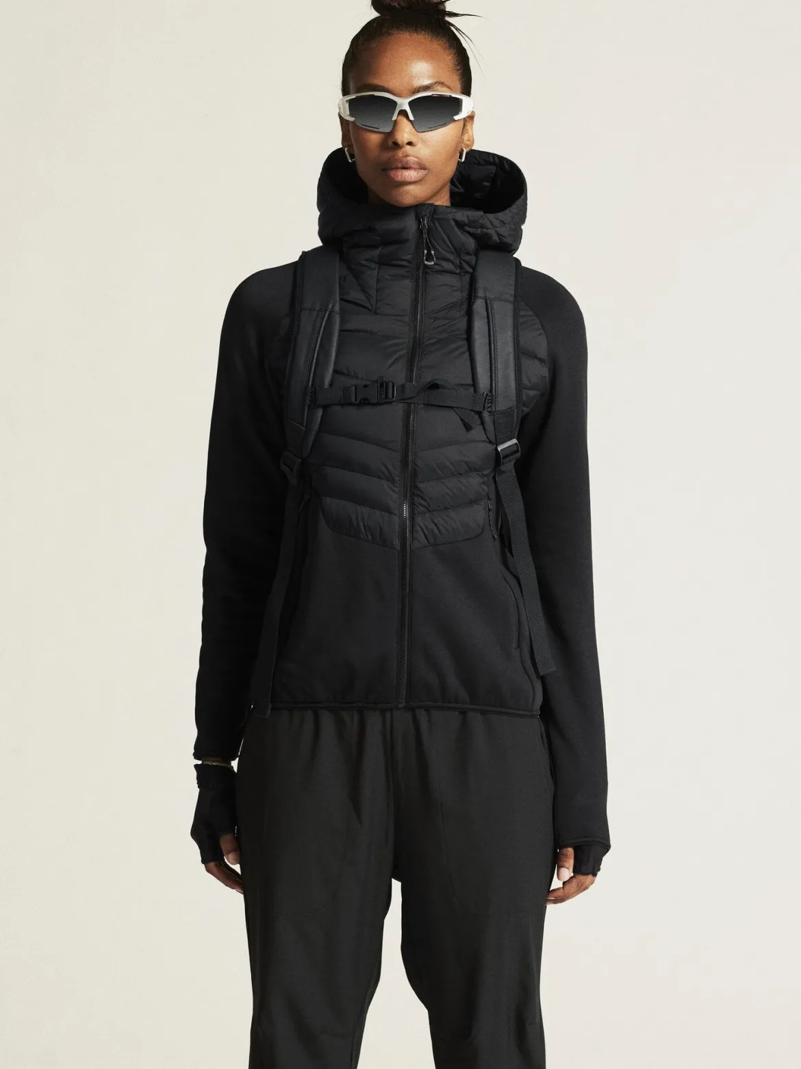 Women's ADV Explore Hybrid Down Jacket - Black