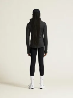 Women's ADV Explore Power Fleece Hood Jacket - Black