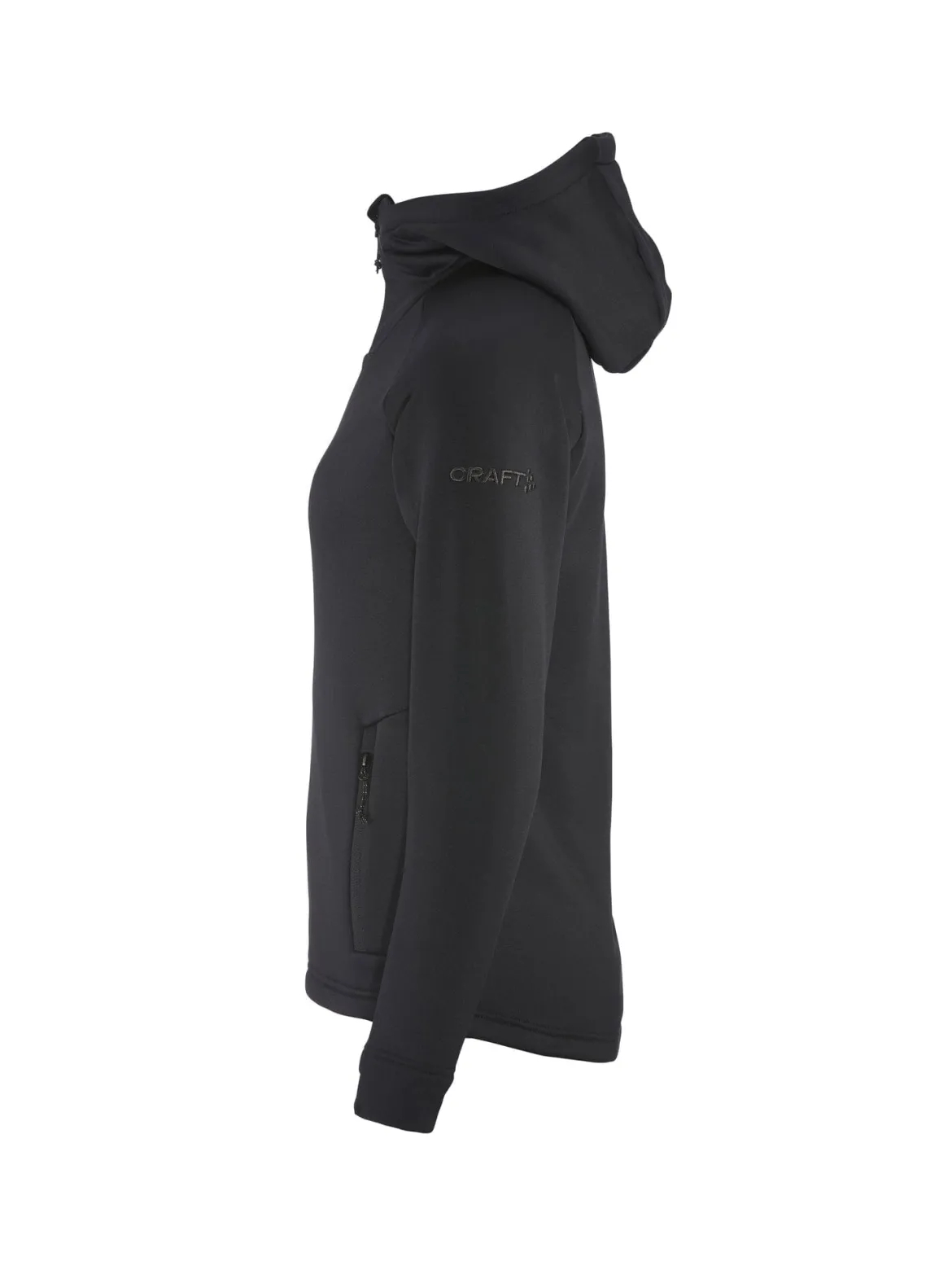 Women's ADV Explore Power Fleece Hood Jacket - Black