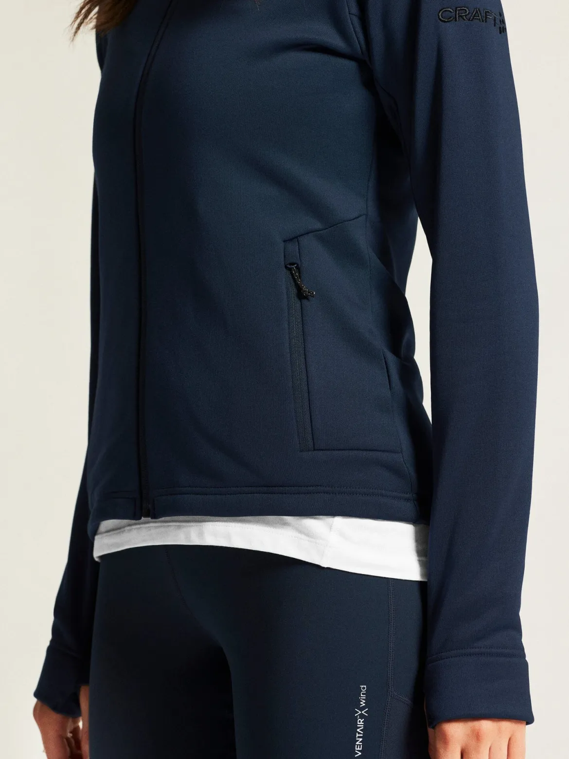 Women's ADV Explore Power Fleece Hood Jacket - Blaze