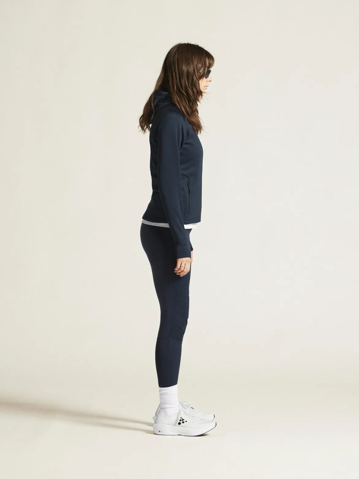 Women's ADV Explore Power Fleece Hood Jacket - Blaze
