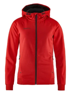 Women's ADV Full-Zip Hood - Bright Red