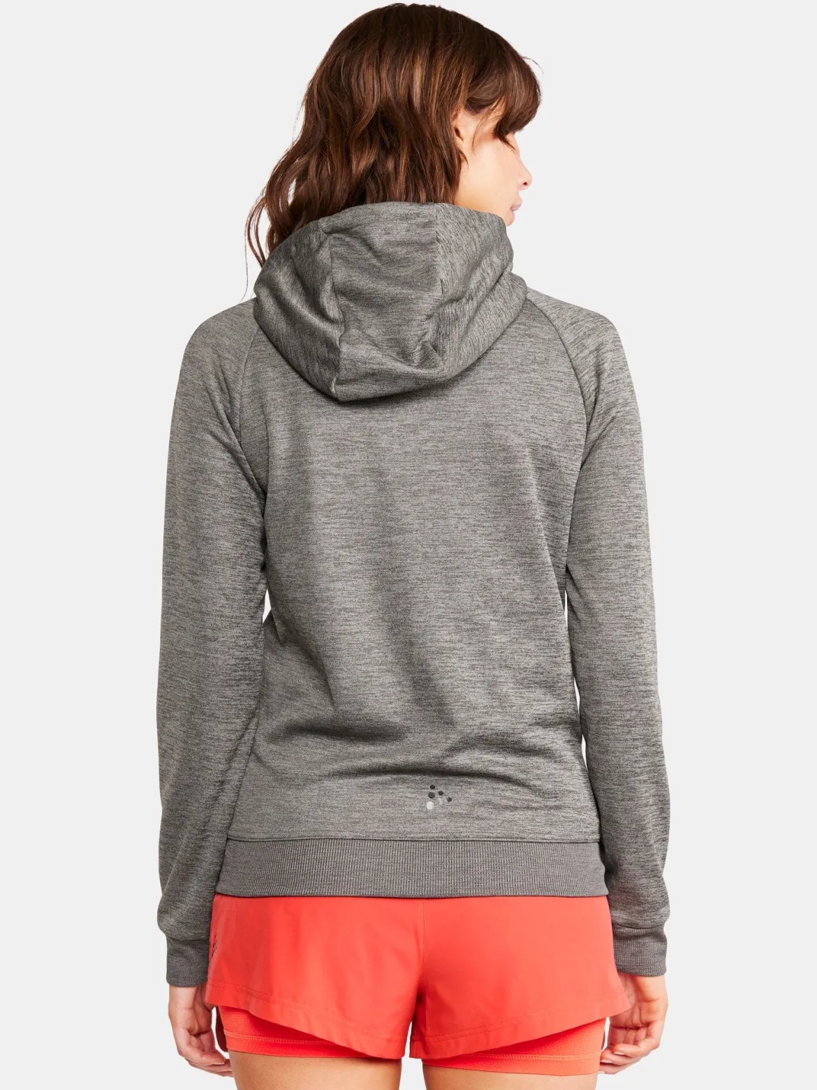 Women's ADV Full-Zip Hood - Dk Grey Melange