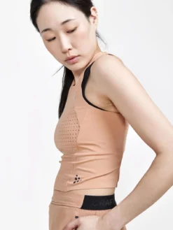 Women's ADV Hit Perforated Training Tank - CLIFF