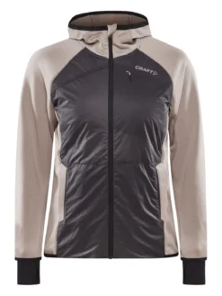 Women's ADV Hybrid Midlayer - CLAY-BLACK