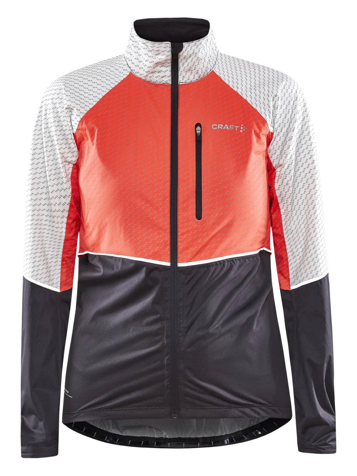 Women's ADV Hydro Lumen Cycling Jacket - SHOCK-ASH WHITE