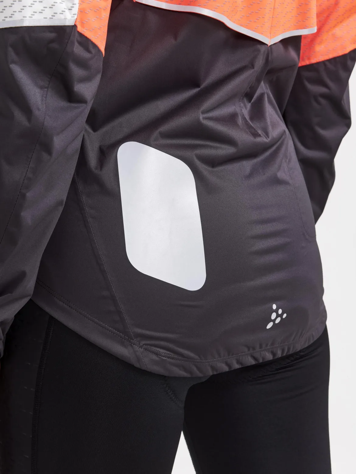 Women's ADV Hydro Lumen Cycling Jacket - SHOCK-ASH WHITE