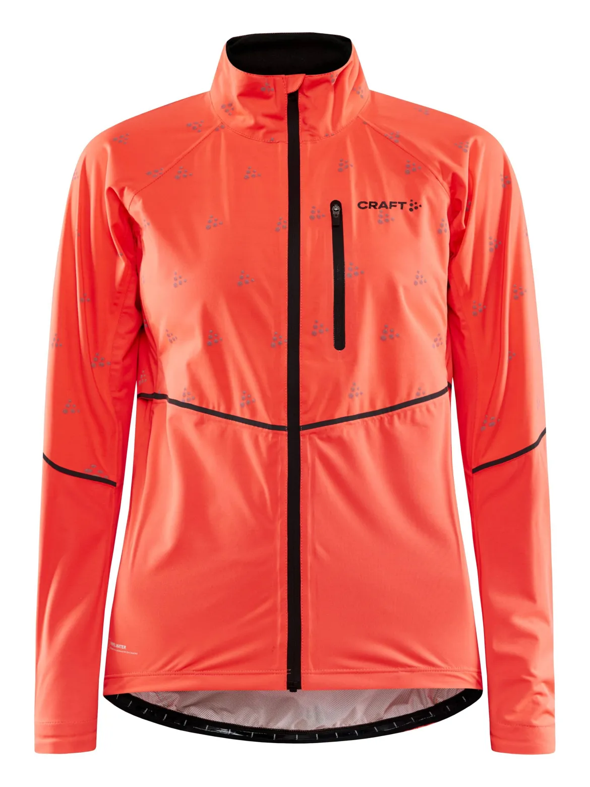 Women's ADV Hydro Lumen Cycling Jacket - SHOCK-ASH WHITE