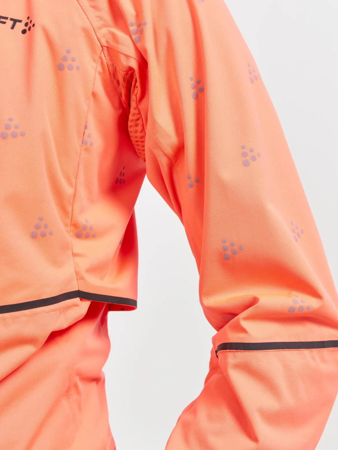 Women's ADV Hydro Lumen Cycling Jacket - SHOCK-ASH WHITE