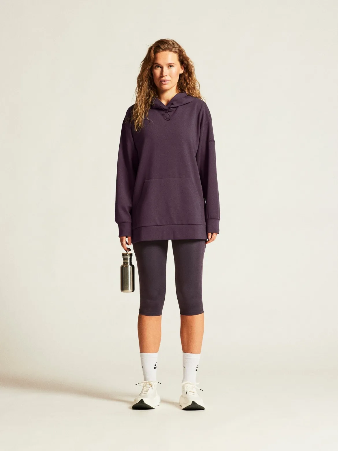 Women's ADV Join Long Hoodie - DK PLUM