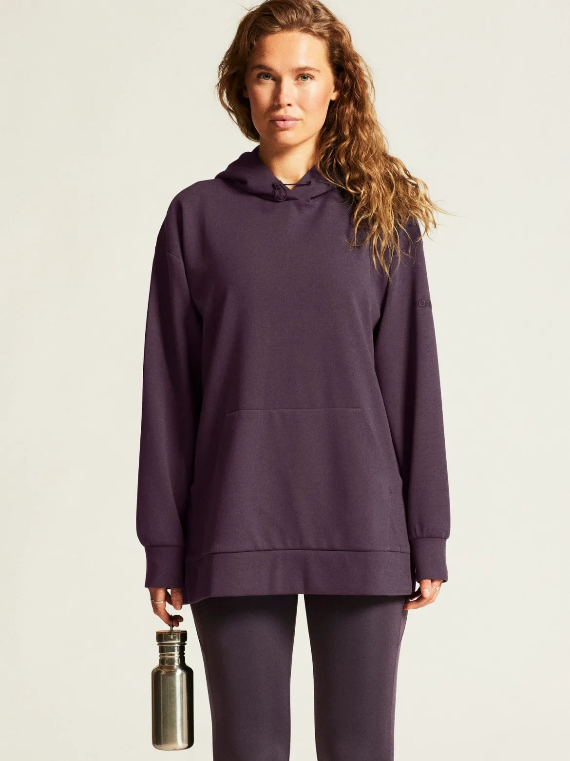 Women's ADV Join Long Hoodie - DK PLUM