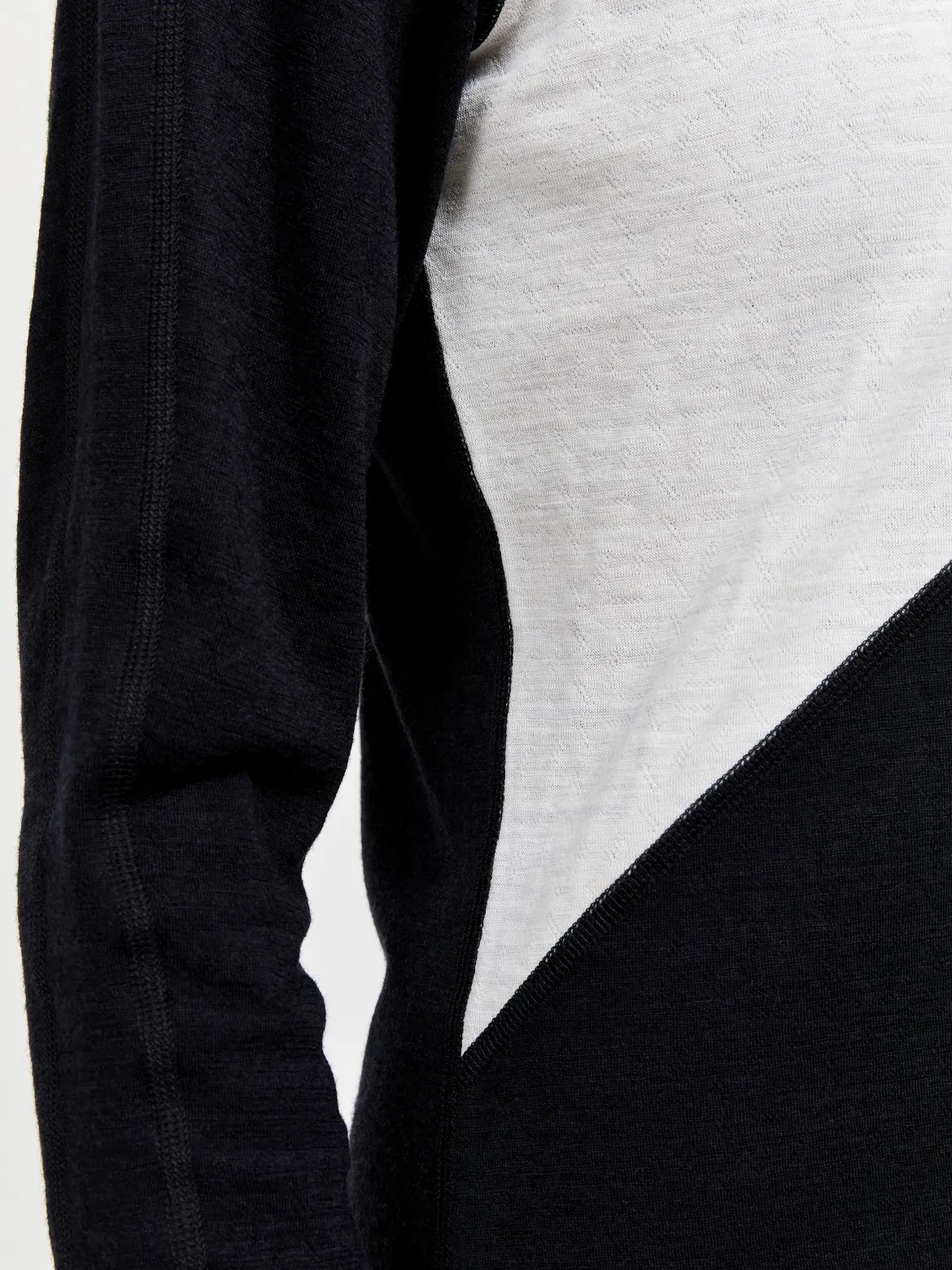 Women's ADV Nordic Wool Baselayer - BLACK/ASH
