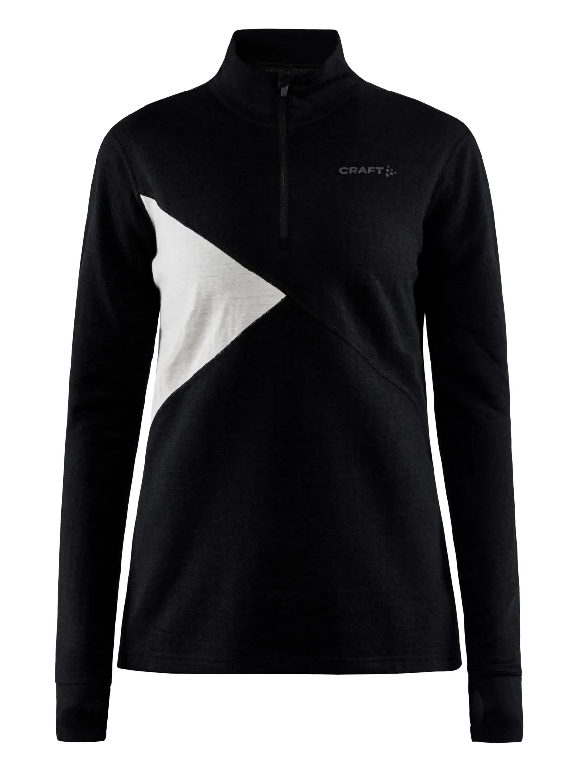 Women's ADV Nordic Wool Baselayer - BLACK/ASH