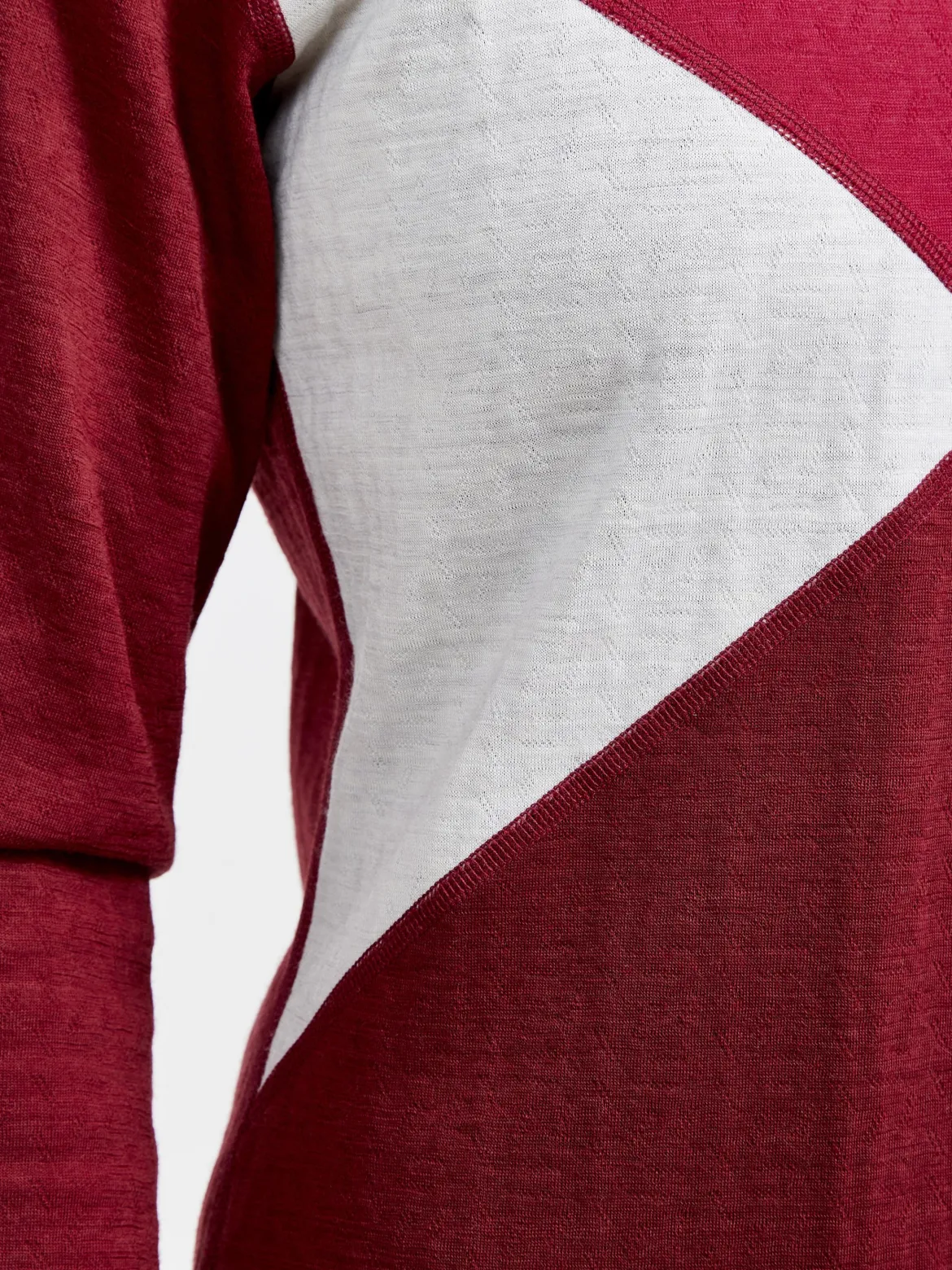 Women's ADV Nordic Wool Baselayer - RHUBARB-MACHINE