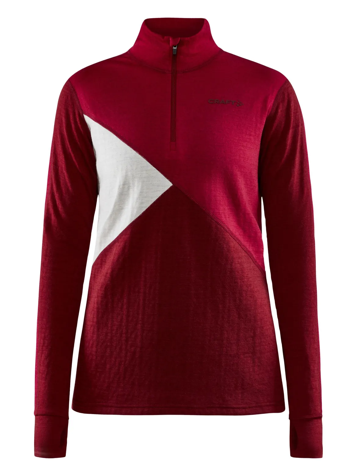 Women's ADV Nordic Wool Baselayer - RHUBARB-MACHINE