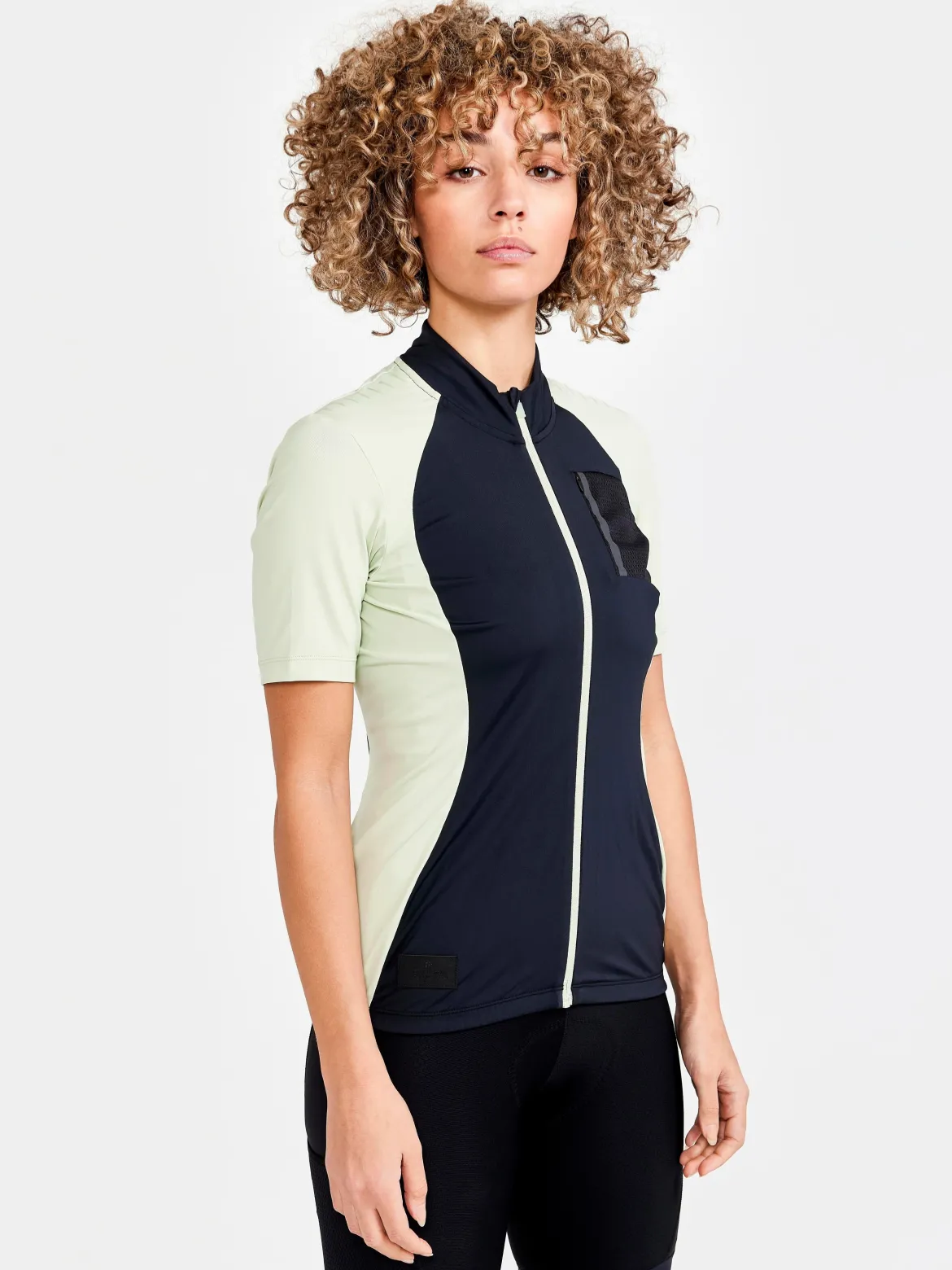 Women's ADV OFFroad Jersey - BLACK-CELADON